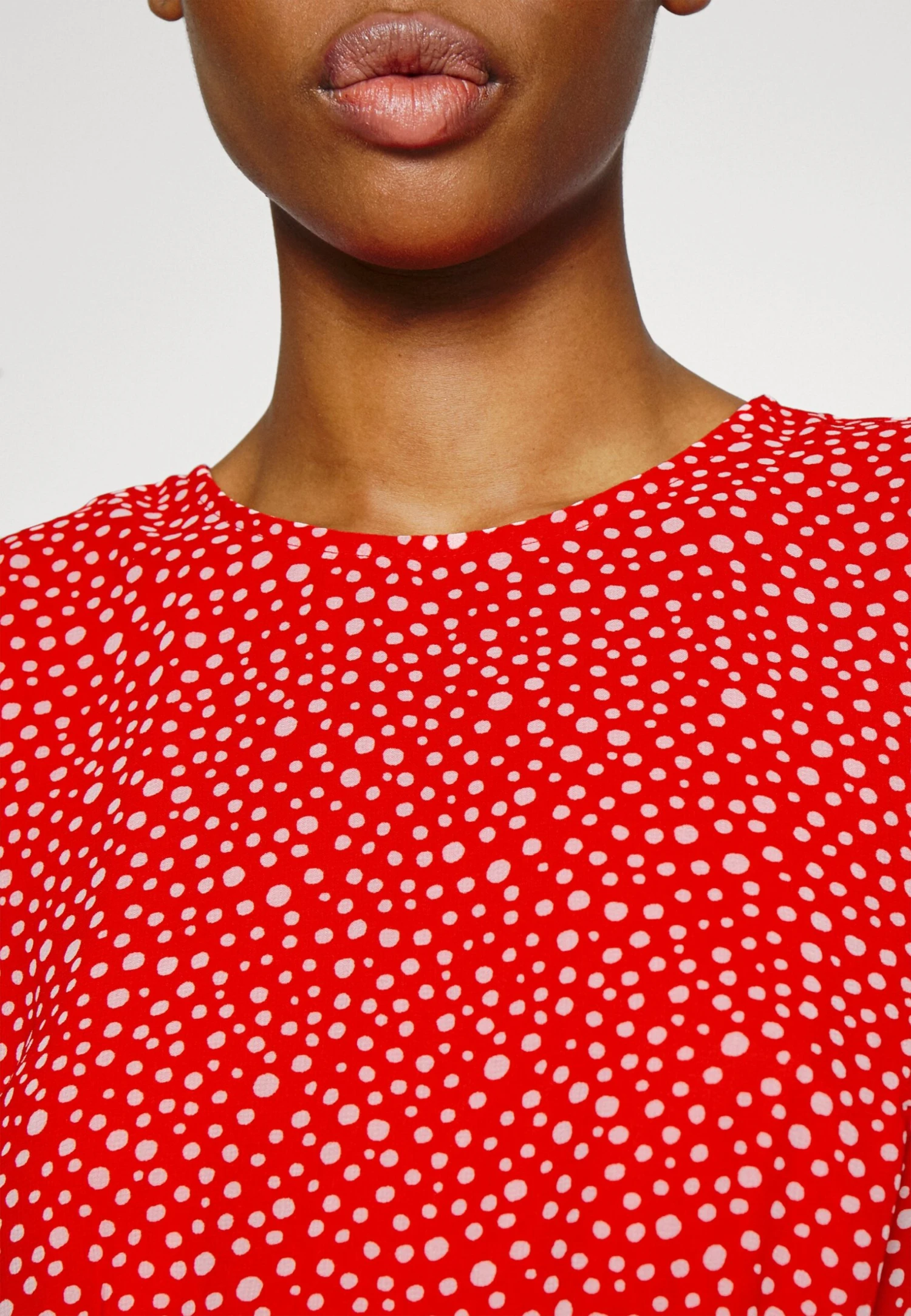 Vero Moda Vmnora Short Dress - Jurk - Goji Berry 7 Vero Moda Vmnora Short Dress - Jurk - Goji Berry - Afbeelding 5