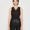 Vero Moda Vmrosa V Neck - Top - Black
