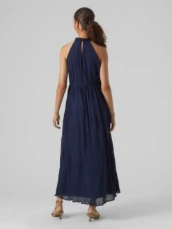 Vero Moda Vmmia Sl Plisse Wvn - Maxi-Jurk - Navy -Vero Moda Winkel 85ac3e586e484751b8a184530afec5b9