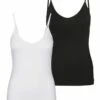 Vero Moda Vmmaxi My Soft V Single 2 Pack - Top - Black 4 -Vero Moda Winkel 86ee1c0a437843cdabab737e0aadbb53