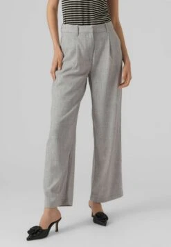 Vero Moda Broek - Light Grey Melange