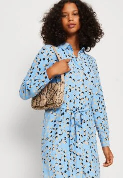 Vero Moda Vmnya Catch Calf Shirt Dress - Blousejurk - Little Boy Blue/Nuna -Vero Moda Winkel 894f8506cea54d78a8acde0960bcb00a