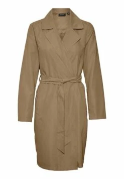 Vero Moda Mantel - Trenchcoat - Tan -Vero Moda Winkel 89607aa30f1e45c981a69fb959e217b6