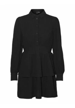 Vero Moda Mini Langärmeliges - Blousejurk - Black -Vero Moda Winkel 8a76349d45654e0d999c71ab0f64a799