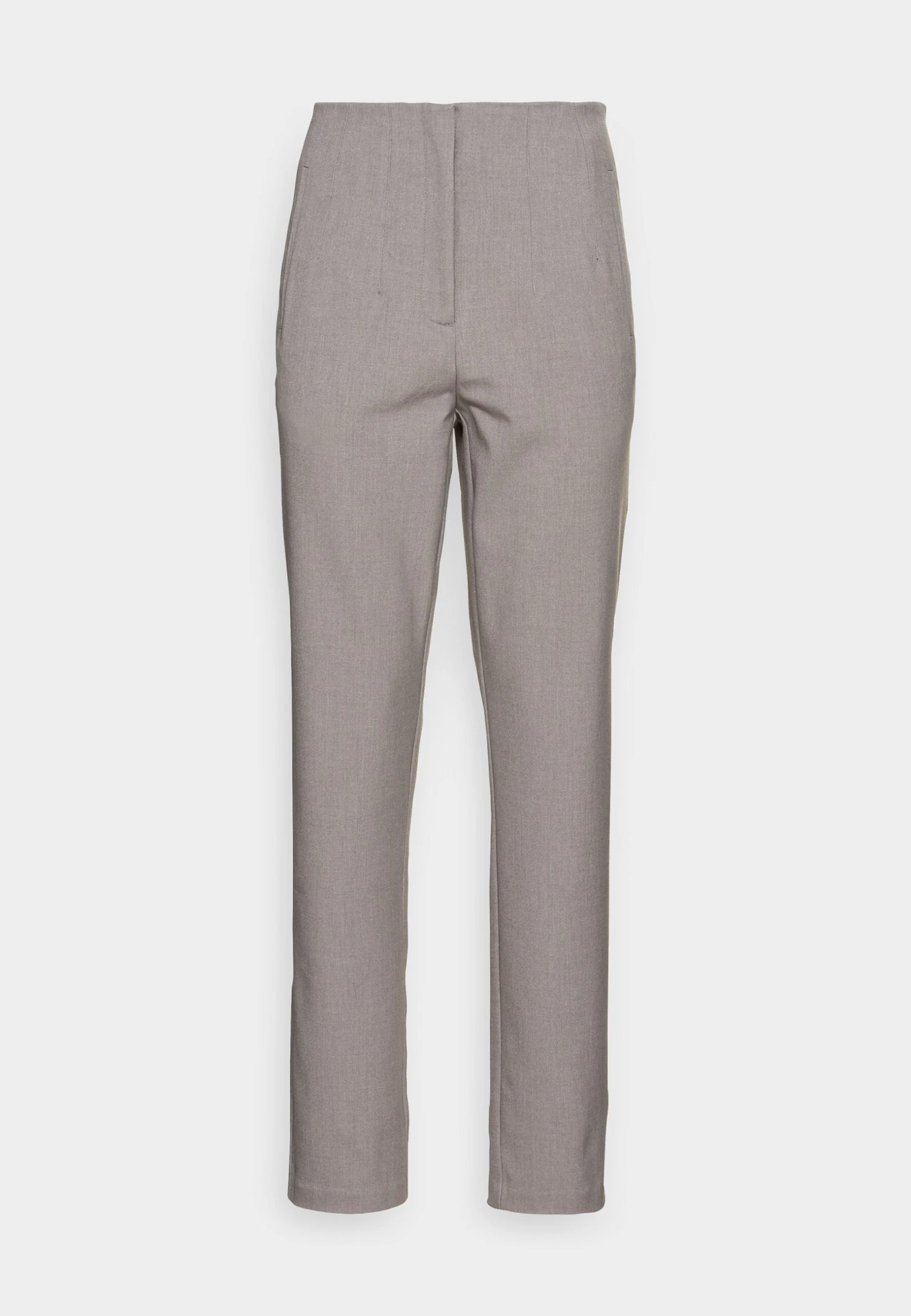 Vero Moda Vmkiraloa Tapered Solid Pant - Broek - Light Grey Melange 3 Vero Moda Vmkiraloa Tapered Solid Pant - Broek - Light Grey Melange