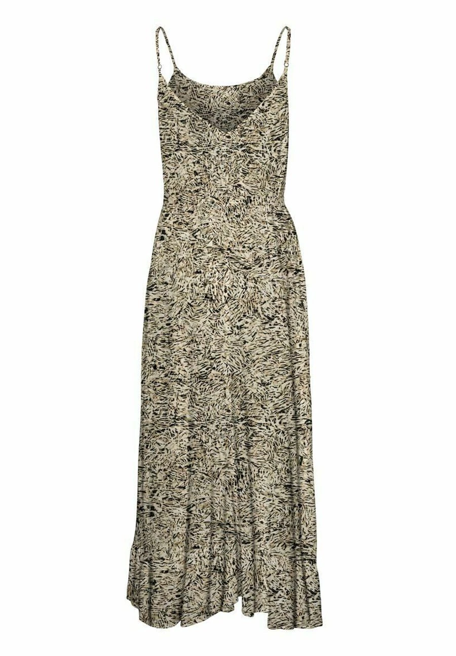 Vero Moda Vmeasy Strap Dress- Jurk - White Pepper 7 Vero Moda Vmeasy Strap Dress- Jurk - White Pepper - Afbeelding 5