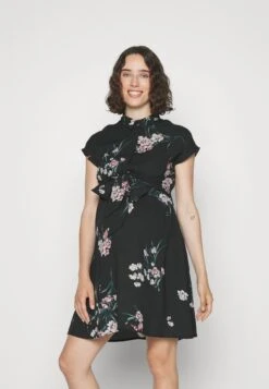 Vmmhallie Short Dress- Jerseyjurk - Black Aop Vilma Flower
