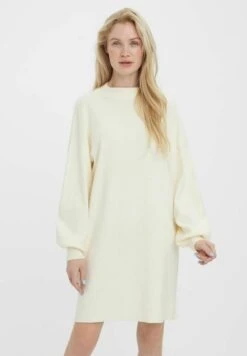 Vero Moda Vmnancy Funnelneck Dress- Gebreide Jurk - Birch
