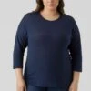 Vero Moda Curve Longsleeve - Navy Blazer -Vero Moda Winkel 8ee7d9101a084b2d97e89355d5bda26c