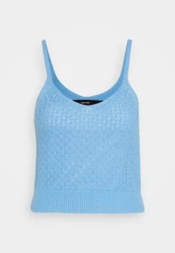 Vero Moda Vmblanca Strap Crop - Top - Little Boy Blue -Vero Moda Winkel 8fb87c7e6a5847bdbf78fbac22ac635f