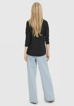 Vero Moda 3/4 Ärmeliges - Longsleeve - Black 9 Vero Moda 3/4 Ärmeliges - Longsleeve - Black -Vero Moda Winkel 904184524a0f4a86a91b3642d4ed49d9