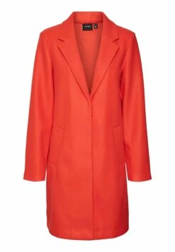 Vero Moda PopNoos - Halflange Jas - Tomato -Vero Moda Winkel 90cef693ca294bc5a35b4e9e6e28d388