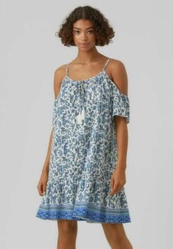 Vero Moda Kurz - Jurk - Dazzling Blue