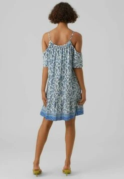 Vero Moda Kurz - Jurk - Dazzling Blue -Vero Moda Winkel 923fcc8ae19d448fad1147f777f07617