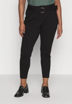 Vero Moda Curve Vmbailey Paperbag Belt Ankle - Broek - Black