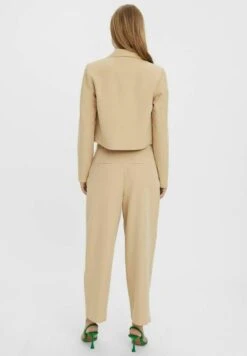 Vero Moda High Waist - Broek - Beige -Vero Moda Winkel 97168f509adc438190d253d0687cc300