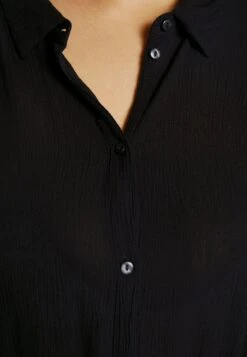 Vero Moda Curve Vmmenny Calf Shirt Dress - Jurk - Black Solid -Vero Moda Winkel 973bb082cb26418fbe447e336c19146e