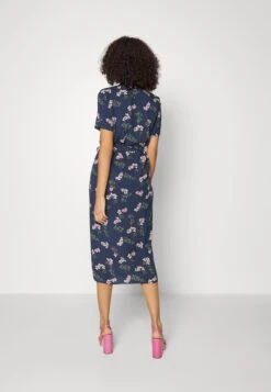 Vero Moda Tall Vmvica Dress - Jurk - Dunkelblau -Vero Moda Winkel 978998e72bc846f885f33fabf1c1bbf9