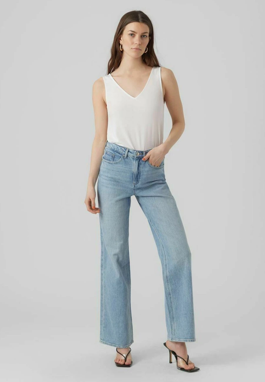 Vero Moda Top - Bright White 4 Vero Moda Top - Bright White - Afbeelding 2