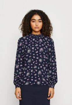 Vero Moda Vmanna Smock - Longsleeve - Dark Blue