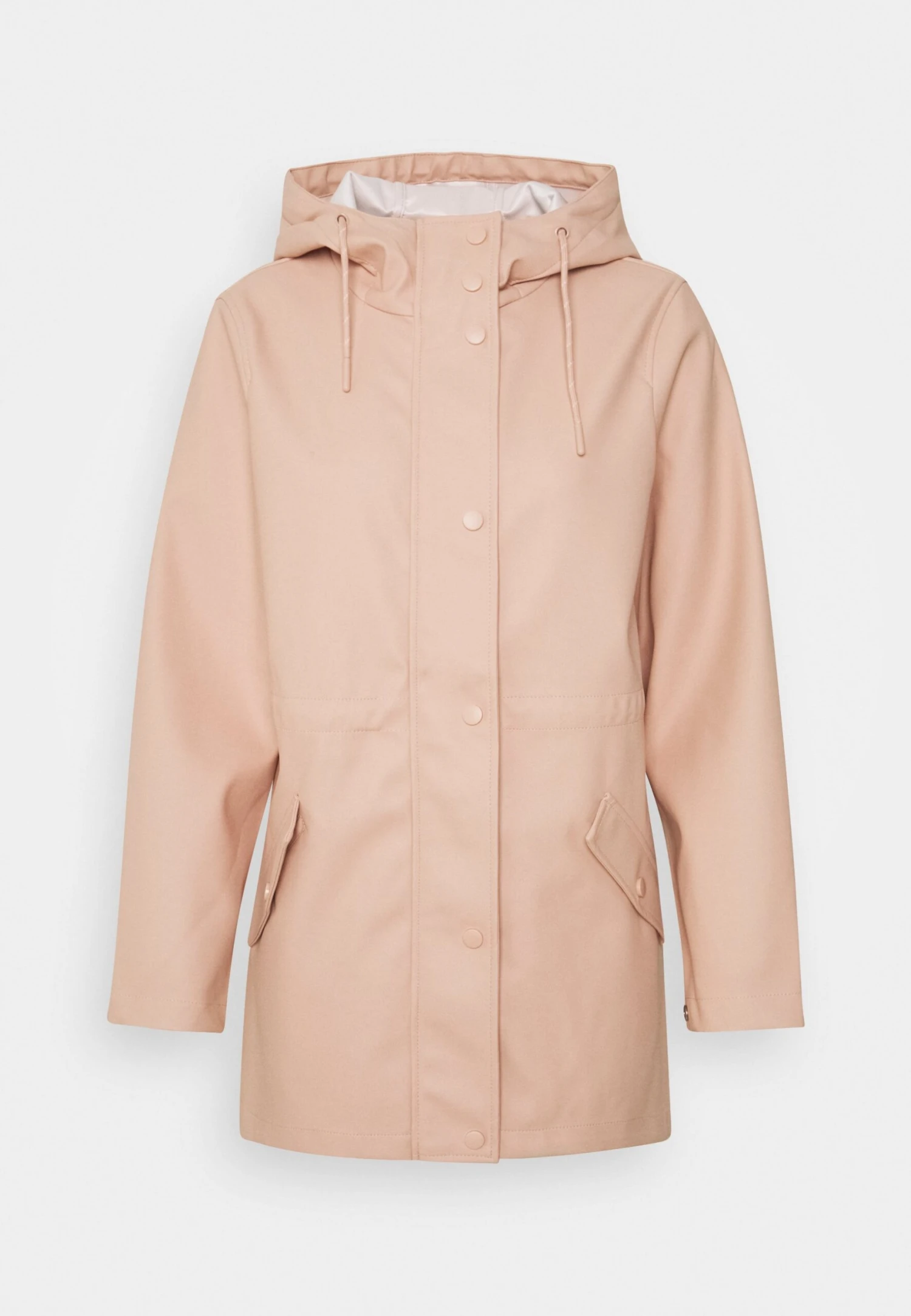 Vero Moda Petite Vmmalou Coated Jacket - Regenjas - Mahogony Rose 3 Vero Moda Petite Vmmalou Coated Jacket - Regenjas - Mahogony Rose