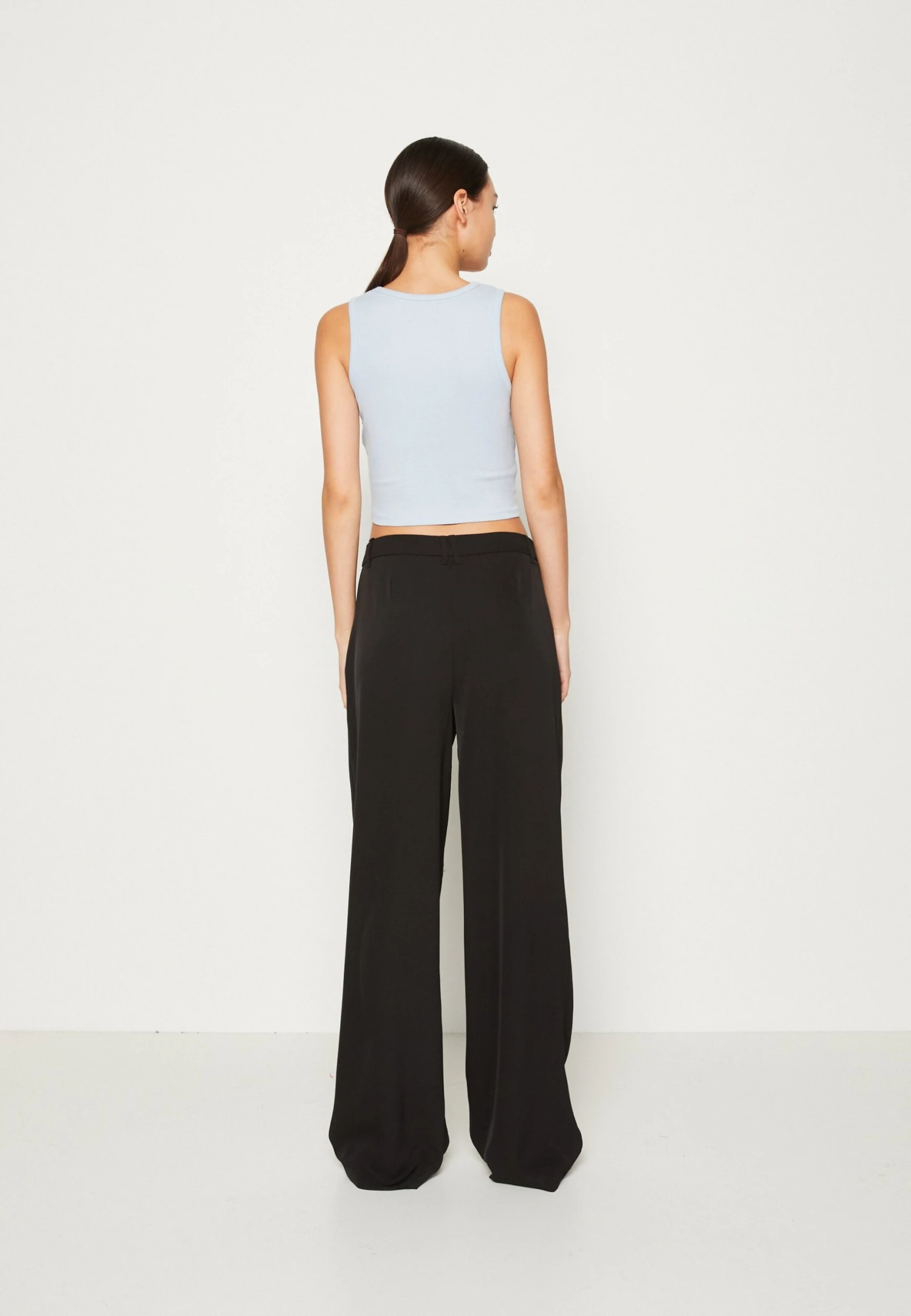 Vero Moda Vmlunadesi Wide Solid Pant - Broek - Black 5 Vero Moda Vmlunadesi Wide Solid Pant - Broek - Black - Afbeelding 3