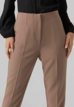 Vero Moda Vmsandy Hr Tapered Noos - Broek - Brown Lentil -Vero Moda Winkel 9bd567eb30ae4e7eb6d37bb9824becb6