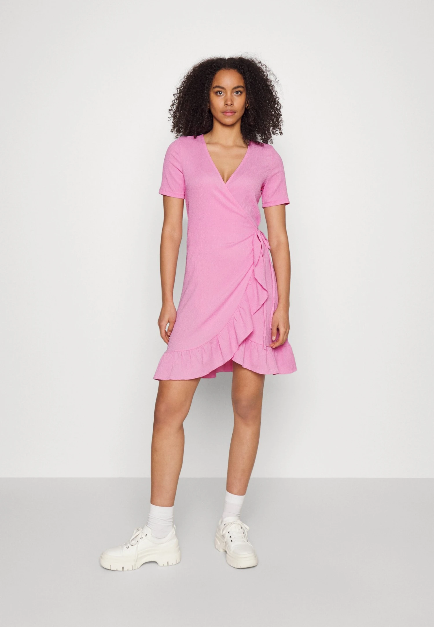 Vero Moda Tall Vmhaya Short Dress - Jurk - Cyclamen 3 Vero Moda Tall Vmhaya Short Dress - Jurk - Cyclamen