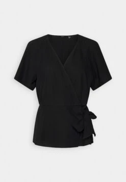 Vero Moda Vmmymilo Wide Wrap - T-Shirt Print - Black -Vero Moda Winkel 9e3a432c99274ee19dd69448309a8b18