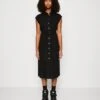 Vero Moda Vmmymilo Calf Shirt Dress - Blousejurk - Black -Vero Moda Winkel 9ec30c08c0194d0d8e776cd487c404b8