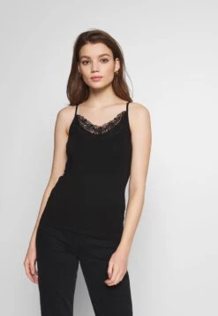 Vero Moda Vminge Singlet 2 Pack- Top - Black/Bright White -Vero Moda Winkel 9f71ae2185364e06b24c6bd22a2e802f