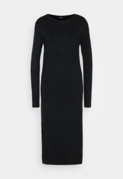Vero Moda Vmlefile Boatneck Calf Dress - Gebreide Jurk - Black -Vero Moda Winkel a2270ce7c6704ad0b84ec20eb1aca0c1