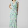 Vero Moda Vmhope Dino Long Dress - Maxi-Jurk - Jade Cream -Vero Moda Winkel a45a806b9a4b4e9ab050efee18156f24