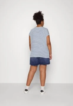 Vero Moda Curve Vmaya Plain Curve - T-Shirt Print - China Blue/Pristine 9 Vero Moda Curve Vmaya Plain Curve - T-Shirt Print - China Blue/Pristine -Vero Moda Winkel a593bb058ca040b4820e977b1bf6d056