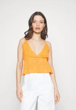 Vero Moda Petite Vmmenny Smock Singlet- Top - Georgia Peach/Melin