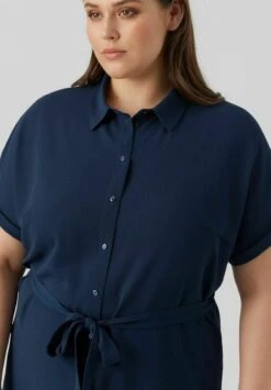 Vero Moda Curve Blousejurk - Navy Blazer -Vero Moda Winkel a668fef88bc247c1b8ba2f9996acc8b1