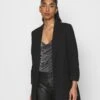 Vero Moda Vmrica Long Blazer - Halflange Jas - Black