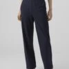 Vero Moda Vmliscookie Wide Pinstripe Pant - Broek - Navy Blazer/Birch -Vero Moda Winkel aa7dfd79ebb44c7689c1433da95fd64d