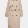 Vero Moda Curve Vmramonna - Trenchcoat - Silver Mink -Vero Moda Winkel ab7425b9123a406f9c9e1d3eed10d916