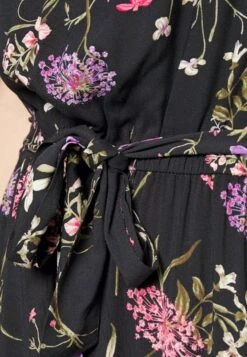 Vero Moda Curve Vmeasy Slit Maxi Dress- Maxi-Jurk - Black/Mille -Vero Moda Winkel ae04160870614cc294aa4fd9a1287d52