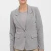 Vero Moda Blazer - Medium Grey Melange 2 Vero Moda Blazer - Medium Grey Melange -Vero Moda Winkel af8c745c07db4bd58186c35e0345f8e0