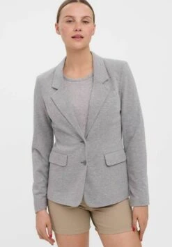 Vero Moda Blazer - Medium Grey Melange