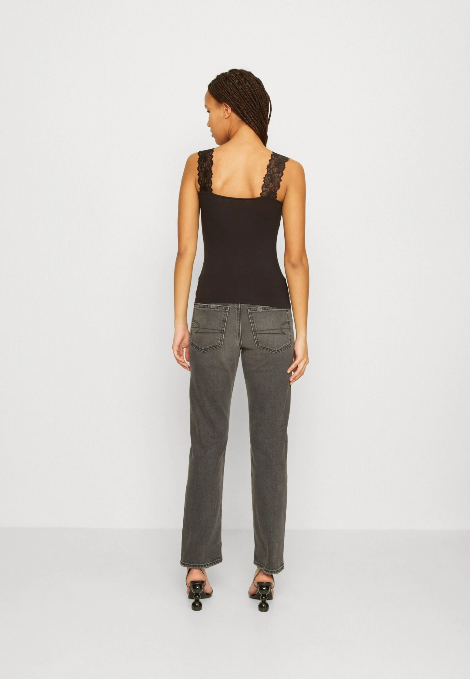 Vero Moda Vmrosa - Top - Black 5 Vero Moda Vmrosa - Top - Black - Afbeelding 3