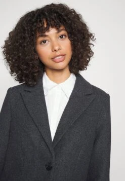 Vero Moda Vmblaza Long Boos - Mantel - Dark Grey Melange -Vero Moda Winkel aff29407186b43dba822c109863acd6f