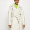 Vero Moda Petite Vmpop Biker Coat - Mantel - Oatmeal Melange -Vero Moda Winkel b21447ff906a4d3dbedbd05bdee8b2a2