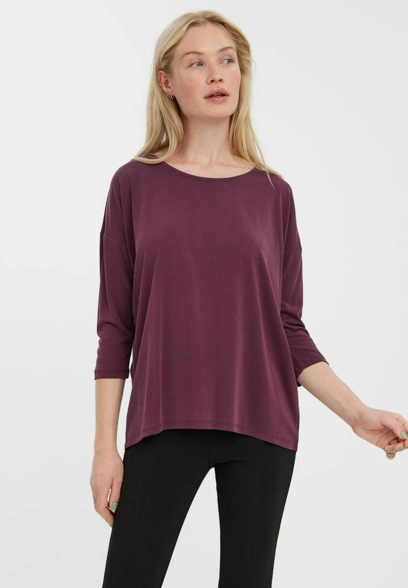 Vero Moda 3/4 Ärmeliges - Longsleeve - Winetasting 3 Vero Moda 3/4 Ärmeliges - Longsleeve - Winetasting