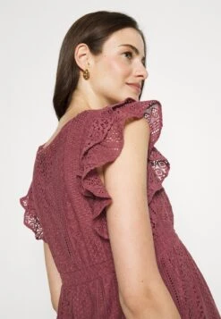 Vmmhoney Lace Short Dress- Jurk - Rose Brown -Vero Moda Winkel b7826c206cca47a68cc4b4ab6ddae011