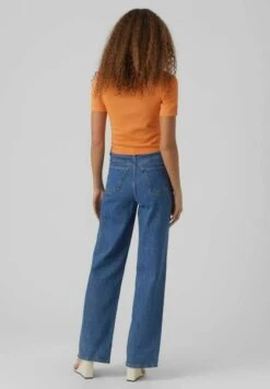 Vero Moda T-Shirt Basic - Mock Orange -Vero Moda Winkel b98ab7fe7a7b446bb6848d5f9a182a0f