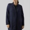 Vero Moda Curve Vmbrushedkatrine Ss23 - Halflange Jas - Navy Blazer 2 Vero Moda Curve Vmbrushedkatrine Ss23 - Halflange Jas - Navy Blazer -Vero Moda Winkel b9bea4056a734d798a8da1bc79264ab9