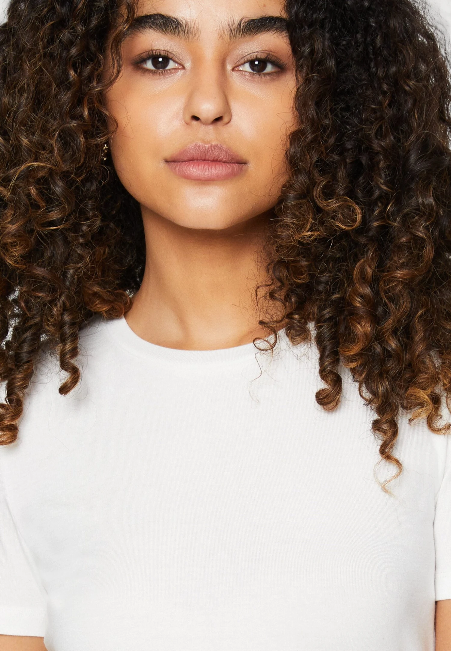 Vmdelani Ss O-Neck Tee Vma - T-Shirt Basic - Snow White 8 Vmdelani Ss O-Neck Tee Vma - T-Shirt Basic - Snow White - Afbeelding 6